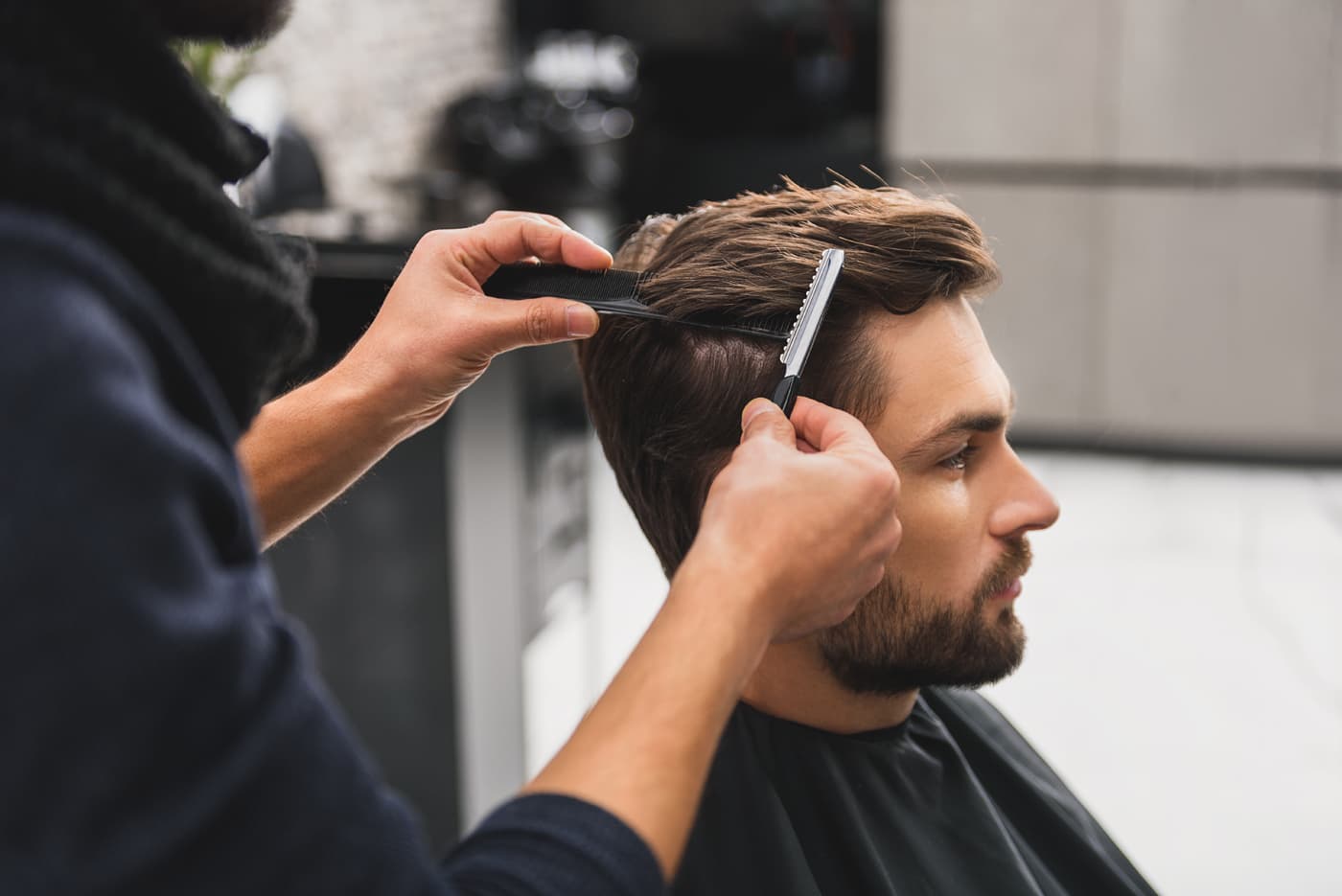 Peluquería para hombre en A Coruña,